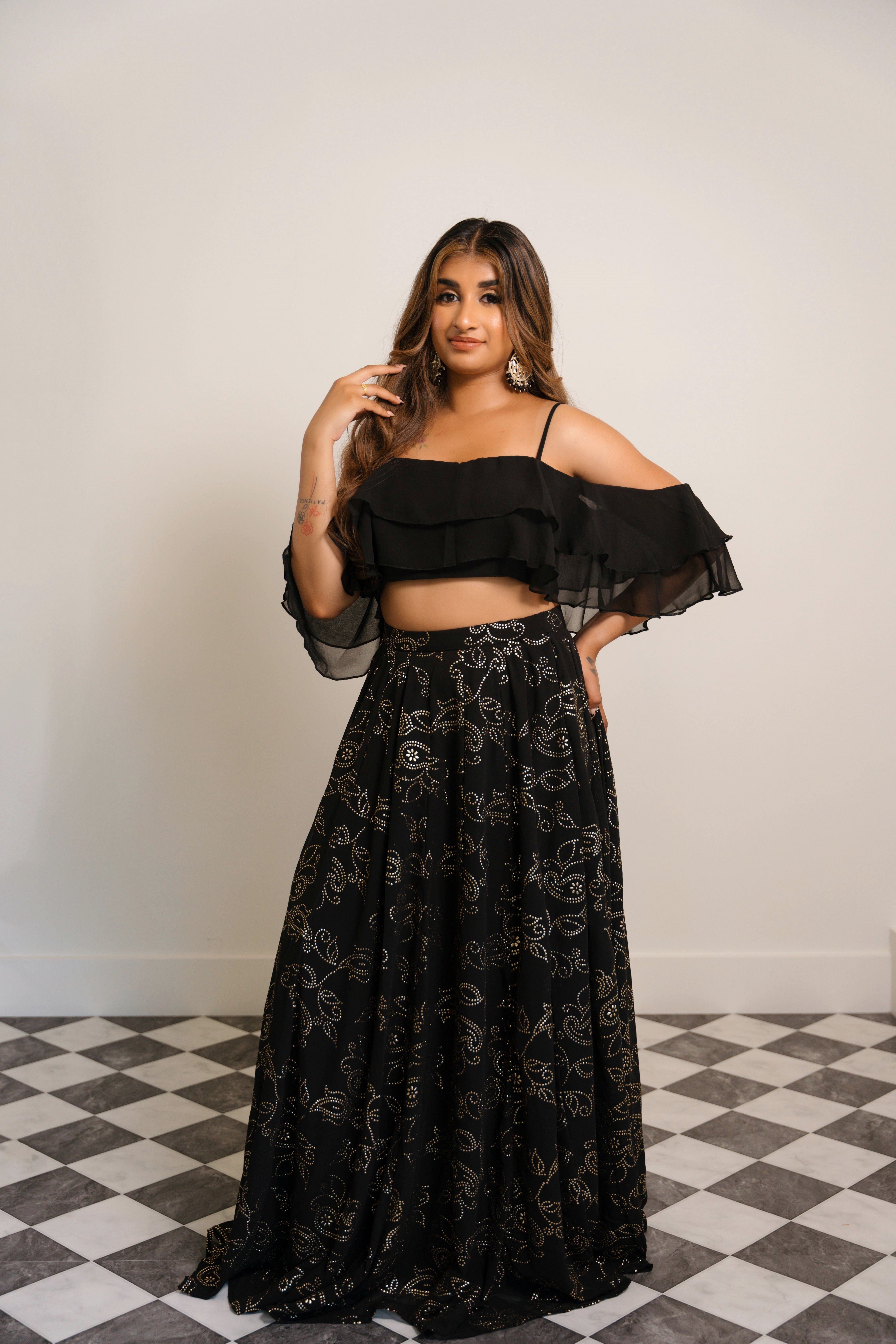 Black Sahara Skirt